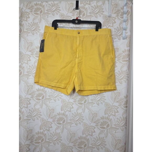 NEW Ralph Lauren Polo Mens 5" Stretch Classic Fit Chino Short Yellow XXL Preppy - Picture 4 of 15